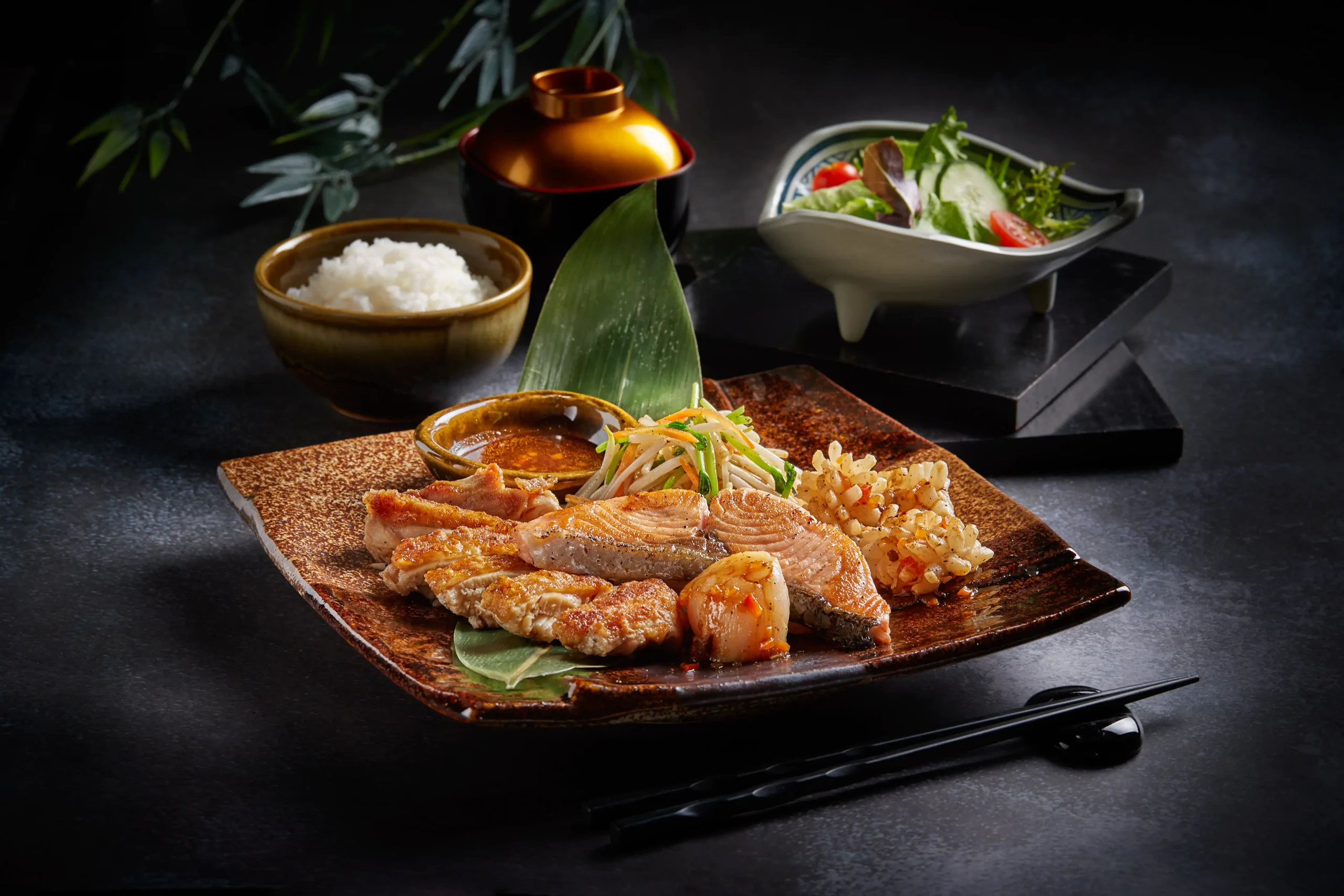 Teppanyaki Combo Lunch Set (Cooked) 01